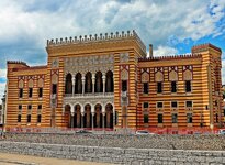 Bosnia Herzegovina-Sarajevo ''nationale bibliotheek'' (4).jpg