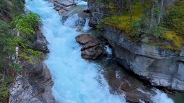 Canada-Alberta ''Jasper National Park-Icefields Parkway'' Maligne Canyon (3).jpg