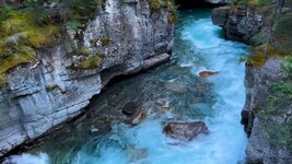 Canada-Alberta ''Jasper National Park-Icefields Parkway'' Maligne Canyon (4).jpg