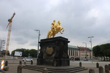 Duitsland-Dresden ''Denkmal Goldener Reiter'' (1).JPG