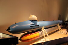 Duitsland-Dresden ''Museum der Bundeswehr-Ein Mann Torpedo''.JPG