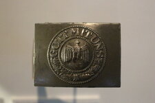 Duitsland-Dresden ''Museum der Bundeswehr-Gürtelschnalle''.JPG