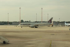 Duitsland-Düsseldorf ''Flughafen-Qatar Boeing Dreamliner''.JPG