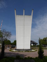 Duitsland-Frankfurt ''Denkmal Luftbrücke'' (7).JPG