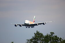Duitsland-Frankfurt ''Flughafen-Emirates Airbus A380'' (1).JPG
