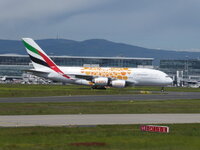 Duitsland-Frankfurt ''Flughafen-Emirates Airbus A380'' (8).JPG
