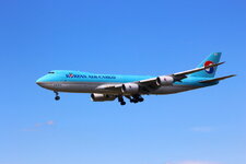 Duitsland-Frankfurt ''Flughafen-Korean Air Cargo Boeing 747'' (3).JPG