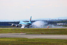 Duitsland-Frankfurt ''Flughafen-Korean Air Cargo Boeing 747'' (8).JPG