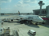 Duitsland-Frankfurt ''Flughafen-Lufthansa Boeing 747-400 Bayern'' (2).JPG