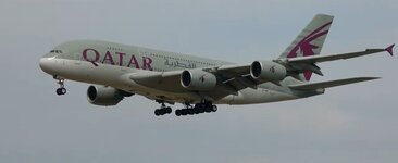 Duitsland-Frankfurt ''Flughafen-Qatar Airways Airbus A380-800'' (12).jpg