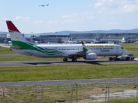 Duitsland-Frankfurt ''Flughafen-Somon Air Boeing 737''.JPG