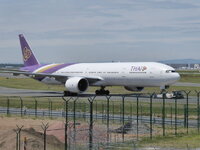Duitsland-Frankfurt ''Flughafen-Thai Airways Boeing 777'' (1).JPG