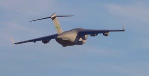 Duitsland-Frankfurt ''Flughafen-US Airforce C17 Globemaster'' (8).jpg
