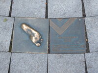 Duitsland-Hamburg ''AOL Arena-Walk of Fame Kevin Keegan''.JPG