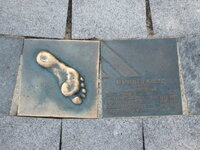 Duitsland-Hamburg ''AOL Arena-Walk of Fame Manfred Kaltz''.JPG