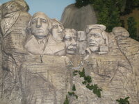 Duitsland-Hamburg ''Miniatur Wunderland Mount Rushmore''.JPG