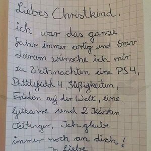 Christkindbrief