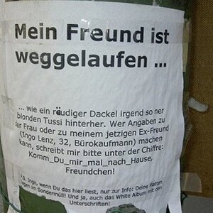 Weggelaufen