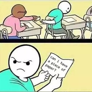 Papier Bitte
