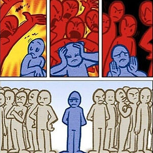 So werden Menschen mit Ideen und Individualismus behandeltu