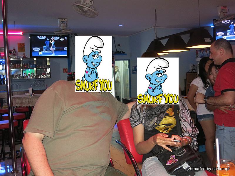 2014-01-23 Smurf Bar