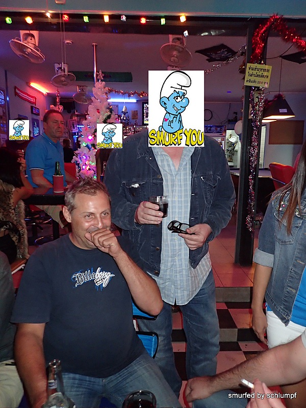 2014-12-2"  Smurf Bar