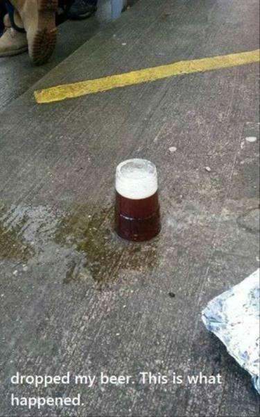 Bierverschuettet