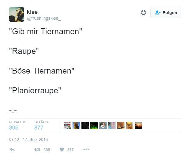 BoeseTiernamen