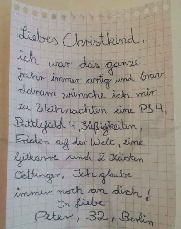 Christkindbrief