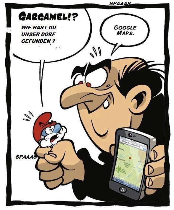 Gargamel, Dorf, Google3