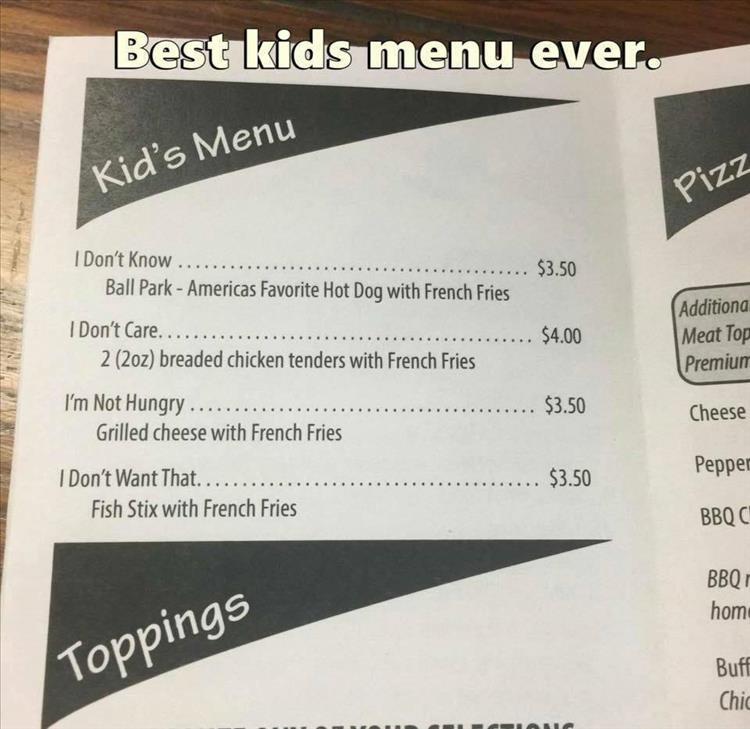 KidsMenu