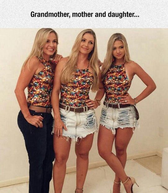 Oma,Mama,Tochter