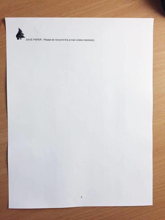 Papiersparen
