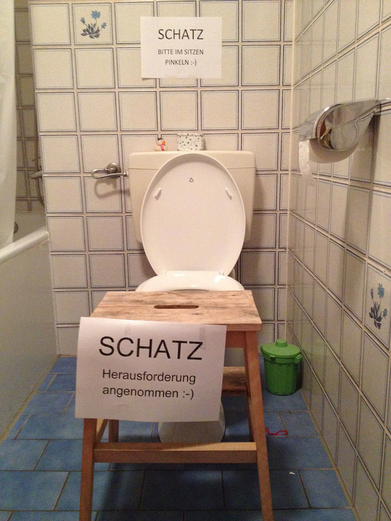 Sitzpinkeln