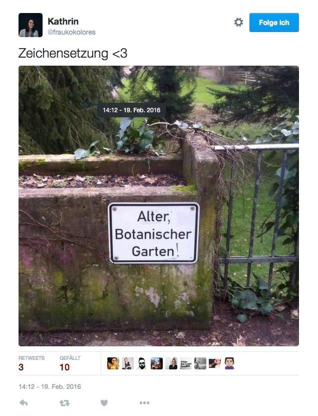 Zeichensetzung